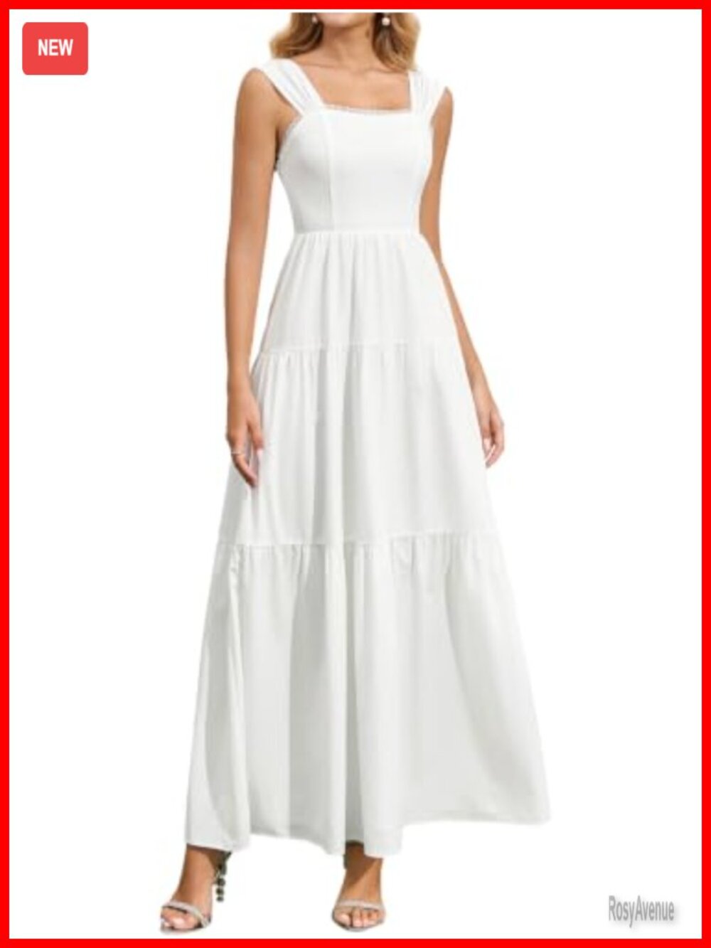 Womens Floral Corset Maxi Dress Square Neck Lace Up Wedding Guest